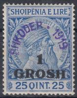 Shkodra Forgalmi felülnyomott bélyeg, Shkodra Definitive overprinted stamp