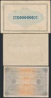 Németország / Weimari Köztársaság 1923. 5db klf szükségpénz, közte Bréma, Hannover, Worms T:III
Ger...