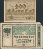 Németország / Weimari Köztársaság 1923. 5db klf szükségpénz, közte Bréma, Hannover, Worms T:III
Ger...