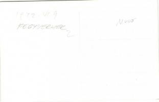 1942 Fegyvernek - Örményes; Tornyos kastély felújítása, photo