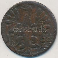 Német Államok / Aachen 1758. 2h Cu T:2-
German States / Aachen 1758. 2 Heller Cu C:VF