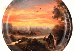 Royal Imperial Charms of country life, matricás, jelzett, hibátlan, d:20,5 cm