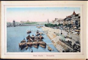 1902 Budapest leporelló 20db képpel, 11x16cm