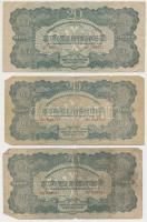 1944. 1P-100P (10x) "A Vörös Hadsereg Parancsnoksága" T:vegyes