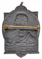 1916. "IV. Károly Magyar Király 1916 dec. 30." fém sapkajelvény (39,5x27mm) T:2
Austro-Hu...