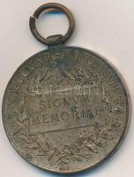 1898. "Jubileumi Emlékérem Polgári Alkalmazottak Számára" Br kitüntetés mellszalag nélkül ...