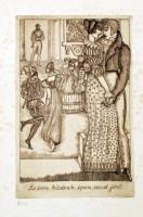 Puskin Sándor: Anyegin Eugén. Regény versekben. Oroszból ford. Bérczy Károly. Bp. 1920. Génius. 1 sz...