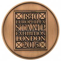 Nagy-Britannia 2015. "Viktória / Bélyegkiállítás London" Br emlékérem "C. G. Auction ...