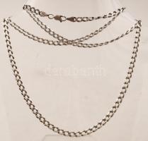 Ezüst pancer nyaklánc, Ag., nettó:29,8gr., jelzett, 67cm/ Silver necklace, Ag, net. 29,8gr, marked, 67cm
