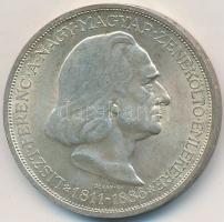 1936. 2P Ag "Liszt Ferenc" T:2 kis ph. és patina