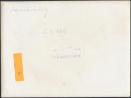 cca 1941 Marosvásárhely. MFI, eredeti fotó, készítette Czvek Gyula. Hátoldalán pecséttel jelzett és ...