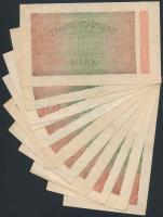 Németország / Weimari Köztársaság 1923. 20.000M (10x) T:vegyes
Germany / Weimar Republic 1923. 20.0...