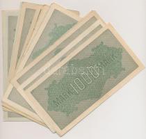 Németország / Weimari Köztársaság 1922. 1000M (20x) T:vegyes
Germany / Weimar Republic 1922. 1000 M...