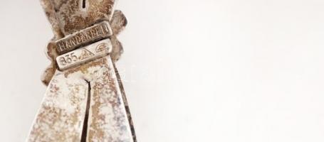 Jelzett, ezüst kitűző / silver broche 7g