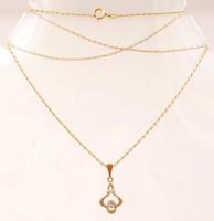 8 karátos arany nyaklánc. jelzett / 8 Ct gold necklace br: 3g 40 cm