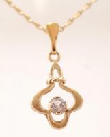 8 karátos arany nyaklánc. jelzett / 8 Ct gold necklace br: 3g 40 cm