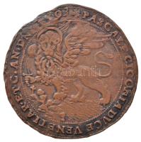 Olasz Államok / Velence 1593. "Palmanova építésének emlékéül" Br emlékérem. Készítő: Pasqual Cicogna (17,41g/42mm) T:3 ph. Italian States / Venice 1593. "Commemorating the Construction of the Fortezza di Palmanova" Br commemorative medallion. Artist: Pasqual Cicogna (17,41g/42mm) C:F edge error