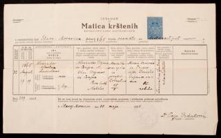 cca 1910-1940 Bajsai Vojnits Sándor és családjának okmányai és családy fotók, közöttük királyházi Ru...