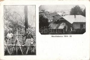 1914-1916 Mezőlaborc, Medzilaborce; Világháborús emlék / military monument, war commemoration