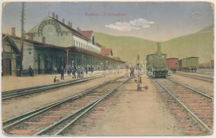 Ruttka, Vasútállomás / railway station (fa)