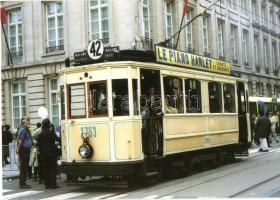 20 db MODERN motívumlap, külföldi villamosok / 20 modern motive cards, European trams