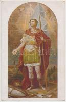 50 db RÉGI motívum képeslap, vallási témájú művész lapok, néhány litho, vegyes minőség / 50 old moti...