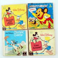 Walt Disney mesefilmek super 8 color, 4 db eredeti dobozban, 14x13cm