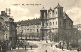 Pozsony, Pressburg, Bratislava; Szentháromság templom / church