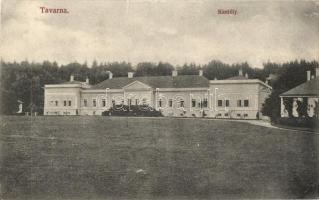 Tavarna, Tovarné; Barkóczy-kastély / castle (EK)