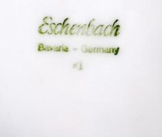 Escherbach Bavaria porcelán halas tál, matricás, hibátlan, jelzett, d: 25 cm