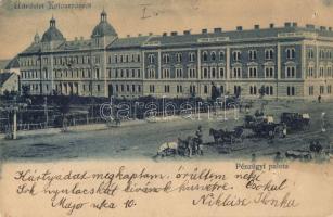 Kolozsvár, Cluj; Pénzügyi palota / financial palace (tűnyomok / pinholes)