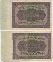 30db-os vegyes külföldi bankjegy tétel, közte Ausztria, Jugoszlávia, Weimari Köztársaság T:vegyes
3...