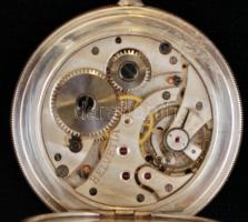 Helvetia ezüst (Ag.), másodpercmutatós zsebóra, működik, jelzett, bruttó: 51 g