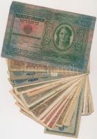 20db-os vegyes magyar korona bankjegy tétel T:vegyes