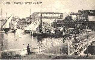 Livorno, Darsena e Barriera del Porto / port