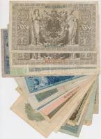 Német Birodalom / Weimari Köztársaság / Német 3. Birodalom 1908-1937. 18db-os vegyes bankjegytétel T...