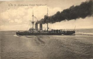 SMS Erzherzog Franz Ferdinand, a K.u.K. haditengerészet Radetzky-osztályú csatahajója / Austro-Hungarian Navy Radetzky-class pre-dreadnought