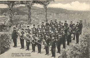 Musique des Cadets / Swiss Army cadets marching band, La Chaux-de-Fonds, Switzerland (EK)