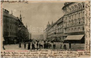 1899 Budapest XIII. Lipót körút, Vígszínház kávéház, Divald Károly (EB)