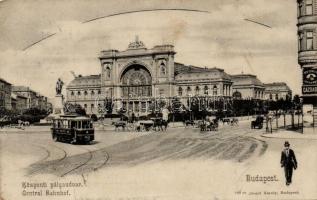 Budapest VII. Központi pályaudvar, villamos (EB)