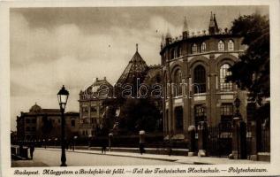 Budapest XI. Műegyetem a Budafoki út felől (EK)