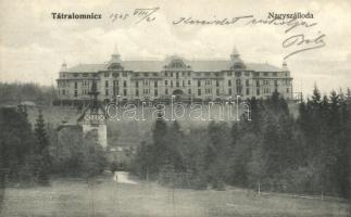 Tátralomnic, Tatranská Lomnica; Nagyszálloda / Grand Hotel