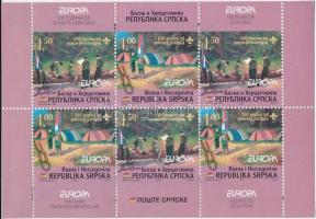 Europa CEPT: Scouting stamp booklet, Europa CEPT: Cserkész bélyegfüzet