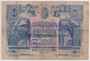 1902. 50K felülbélyegzett T:restaurált
Adamo K23Be