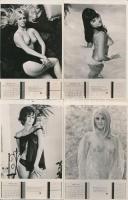 1969 Playboy naptár fotómásolata, 13 db fénykép Fekete György (1904-1990) budapesti fényképész hagya...