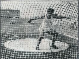 cca 1980 Sportolók, 7 db vintage fotó, 18x24 cm