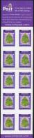 Europa CEPT: Integration self-adhesive stamp booklet, Europa CEPT: Integráció öntapadós bélyegfüzet