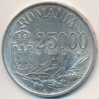 Románia 1946. 25.000L Ag T:2 Romania 1946. 25.000 Lei Ag C:XF