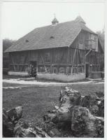 cca 1970 Túristvándi vizimalom kívül-belül, 3 db vintage fotó, 24x18 cm