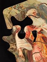 Litho kirakós játék bibliai jelenettel